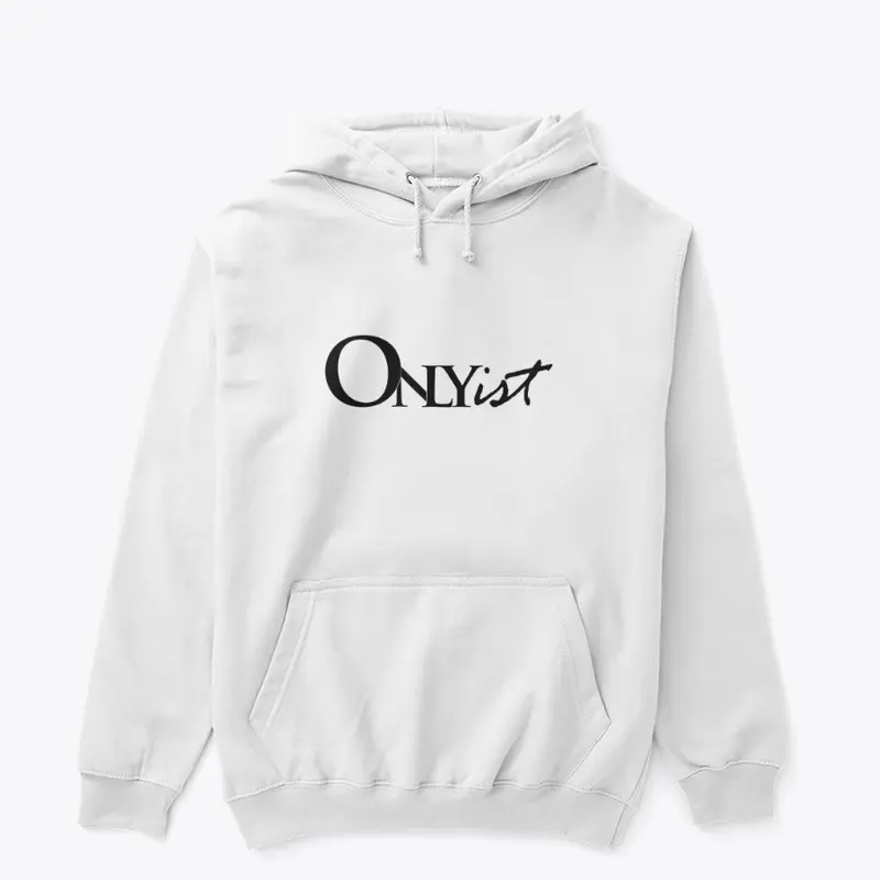 Black on White ONLYist merch