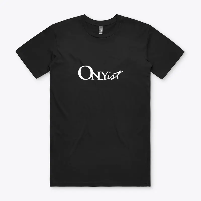 White on Black ONLYist merch