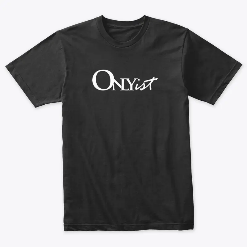 White on Black ONLYist merch