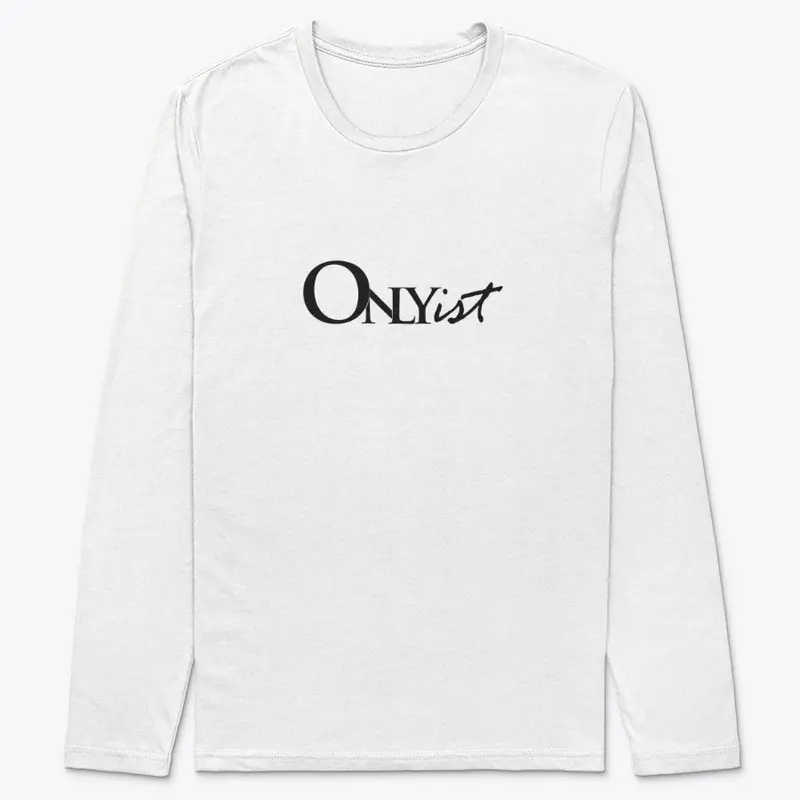 Black on White ONLYist merch